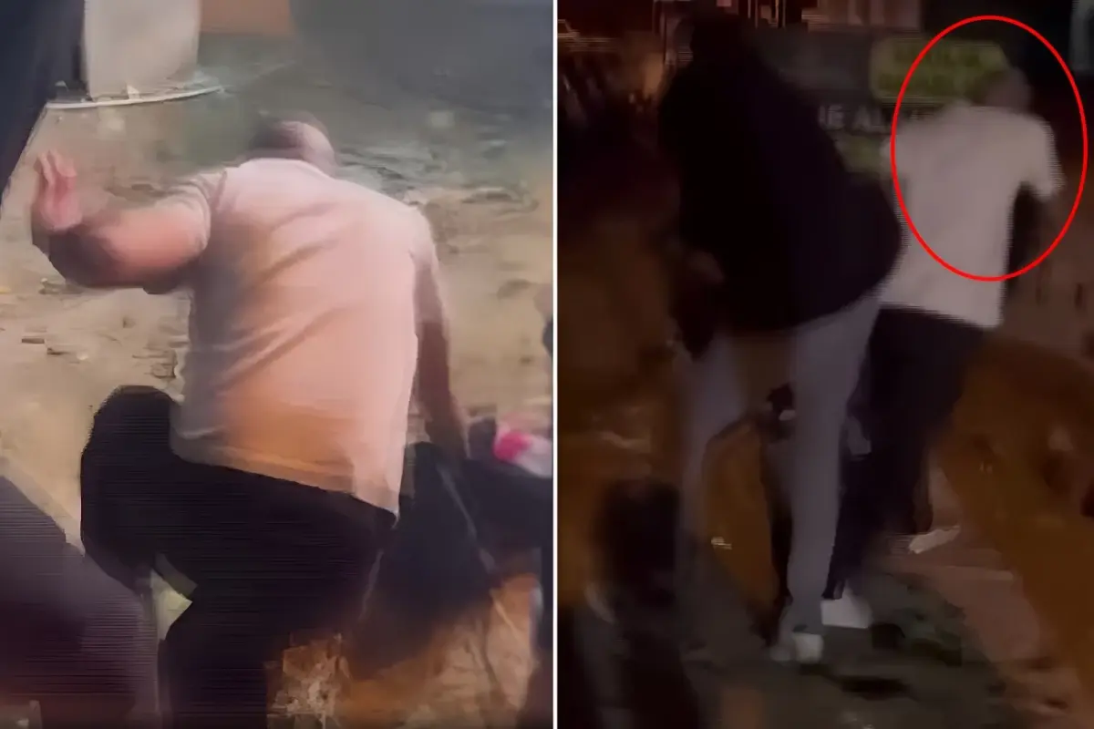 kadini darp eden sahsa cevredeki vatandaslardan meydan dayagi PWcBg4Dy