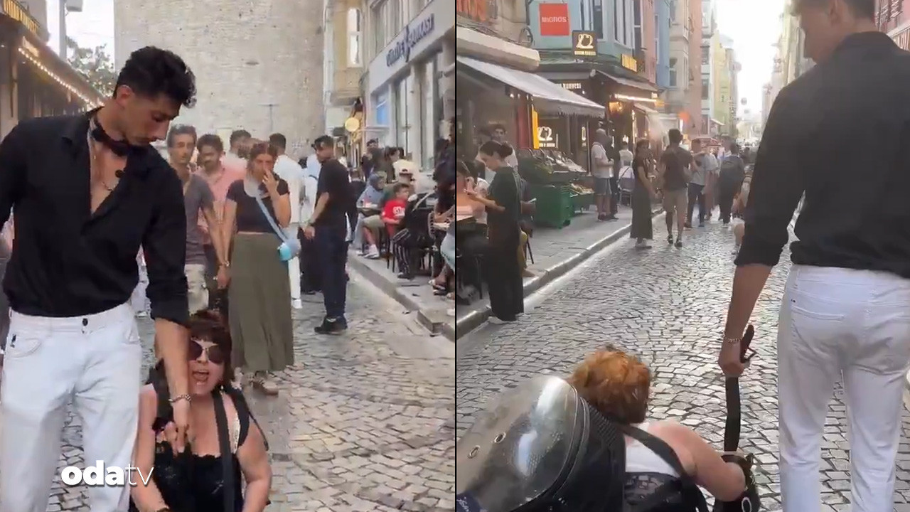 yok artik dedirten goruntuler tasma takip sokakta gezdirdi kimseye aldiris etmedi 6STqmc9X.jpg