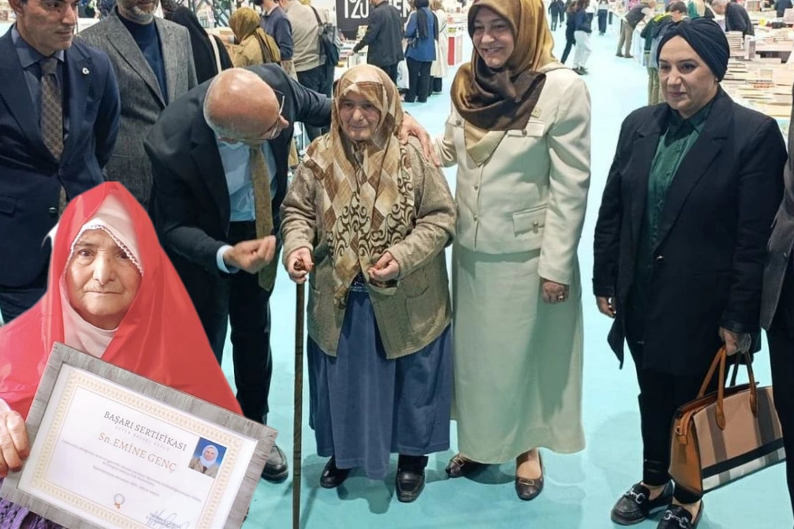 malatyada 88 yasinda okuma yazma ogrenen emine genc kitap fuarinin onur konugu oldu BIgVlbrR.jpg