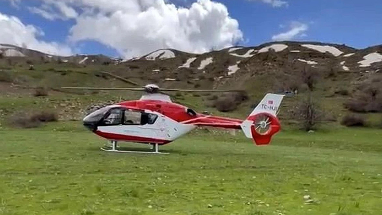 Bitlis’te Kayalıklardan Düşen Genç İçin Hava Ambulansı Seferberliği