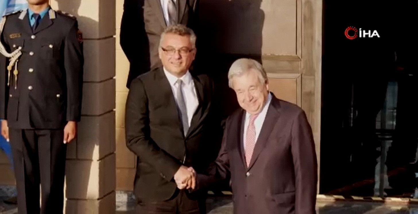 KKTC Cumhurbaşkanı Erhürman, Guterres ve Hristodulidis ile bir araya geldi Haber gorseli