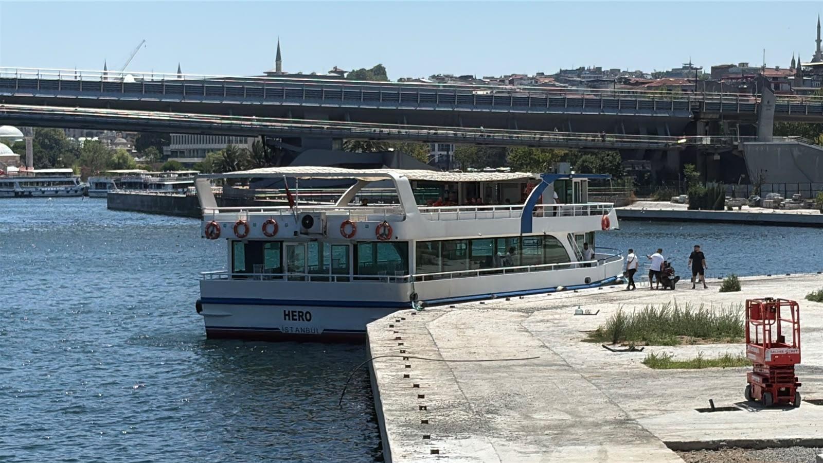 Haliç’teki tekne faciasında yeni gelişme! Kaptan adliyeye sevk edildi Img