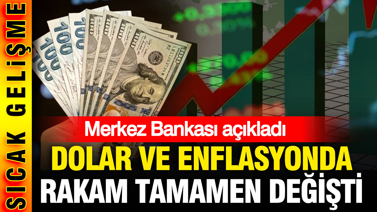 Merkez Bankası açıkladı: Dolar, enflasyon ve faiz tahminleri belli oldu Merkez bankasi acikladi dolar enflasyon ve faiz tahminleri belli oldu zfIgQrQI